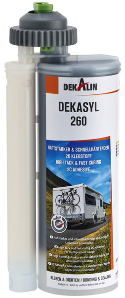 DEKAsyl 260, 490ml Kartusche, schwarz, NUR FÜR DEN FACHHANDEL!