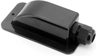 Passage de toit simple noir – Passe-câble solaire pour camping-car, caravane et bateau