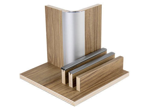 Pannello per mobili "Catania Oak" laminato HPL - 1/4 tavola