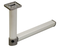 Tischfuss mit Gelenk L675/315 mm – silber matt