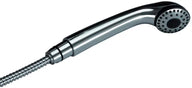 Kit de douche Julia chrome/anthracite, rotatif, vanne 2 voies