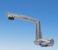 Robinet automatique ARONA – chromé, rotatif et orientable, avec microrupteur