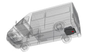 Réservoir d'eaux usées Ford Transit à partir de 2015 - 90 l