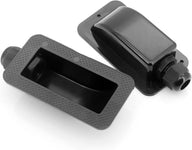 Passage de toit simple noir – Passe-câble solaire pour camping-car, caravane et bateau