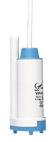 Tauchpumpe VIP PLUS 12 V – 20 l min, 1,1 bar, trockenlaufsicher bis 30 Minuten
