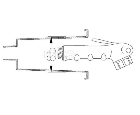 Duschset - Ausziehbarer Duschkopf mit 200 cm langem Flexschlauch / Brauseschlauch