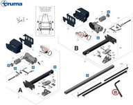 Truma Anschwenkhebel für Mover SX und Mover smart M