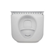 Toilette a compostaggio compatta con agitatore elettrico - Bianca - Versione 4