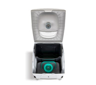 Toilette sèche TROBOLO WandaGO, 6,5 l + 4,6 l, hauteur 306-436 mm / toilettes de camping / WC de camping