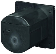 Fiche d'alimentation CEE Pro Plus – 16 A, 230 V, anthracite, avec couvercle à charnière et boîtier de protection