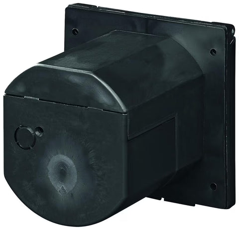 Presa CEE, rotonda, antracite