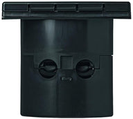 Fiche d'alimentation CEE Pro Plus – 16 A, 230 V, anthracite, avec couvercle à charnière et boîtier de protection