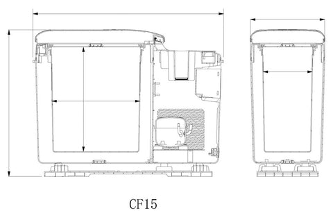 Glacière à compresseur CabCooler 14 - 12 / 24 V