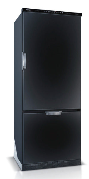 Kompressor-Kühlschrank Slim 250 CHR - 250 l - Schwarz