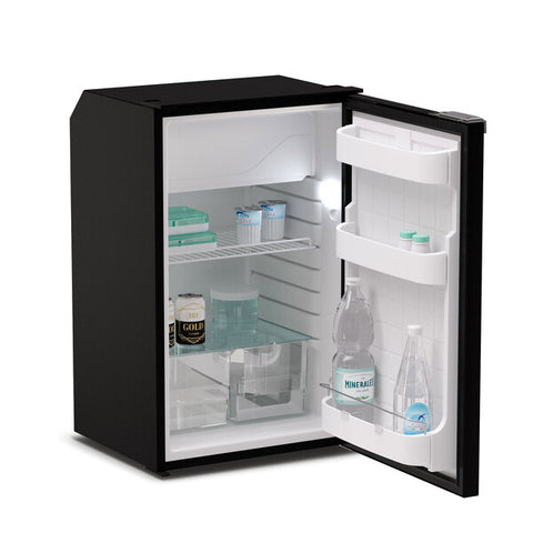 Vitrifrigo C95L CHR Kompressor-Kühlschrank mit Gefrierfach, 12/24V, 95L, schwarz