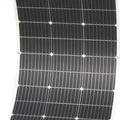 100W Solarpanel 18V, flexibles Solarmodul ideal für Inselanlage, tragbares Kraftwerk, Camping, Boot, Auto