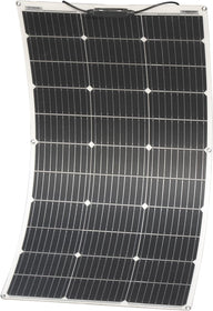 100W Solarpanel 18V, flexibles Solarmodul ideal für Inselanlage, tragbares Kraftwerk, Camping, Boot, Auto