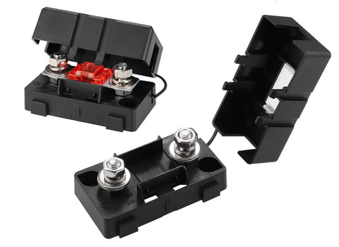 MIDI Sicherungshalter bis 200 A – M5, mit Schutzabdeckung