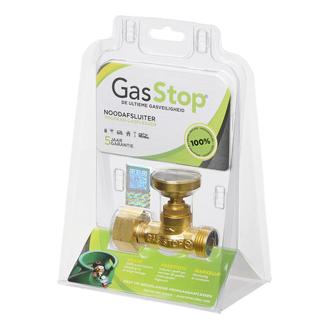 Valvola di intercettazione di emergenza GasStop per bombole di gas propano