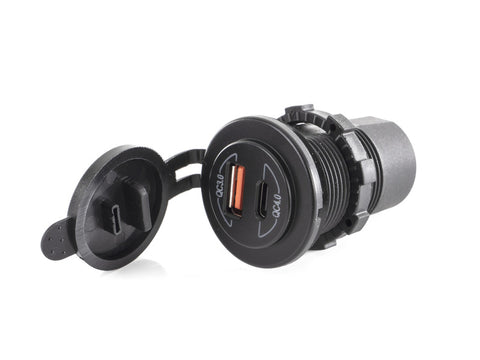 Doppia presa di ricarica USB 12V / 24V