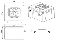Boîte à jus 300 - 300 Ah
