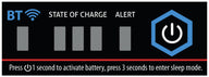 Batteria al litio LiFePO4 Li50BT-H con Bluetooth e funzione di riscaldamento - 50 Ah