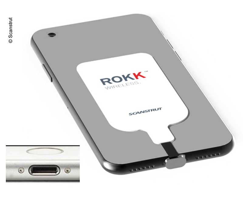 ROKK Universal Lightning Receiver Patch für iPhone