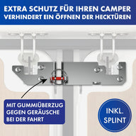Hecktürverriegelung H3 für Ducato, Jumper und Boxer ab 2006 – Edelstahl-Set