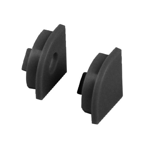 Endkappe für Aluminium LED-Profil - Flach - 2er Set