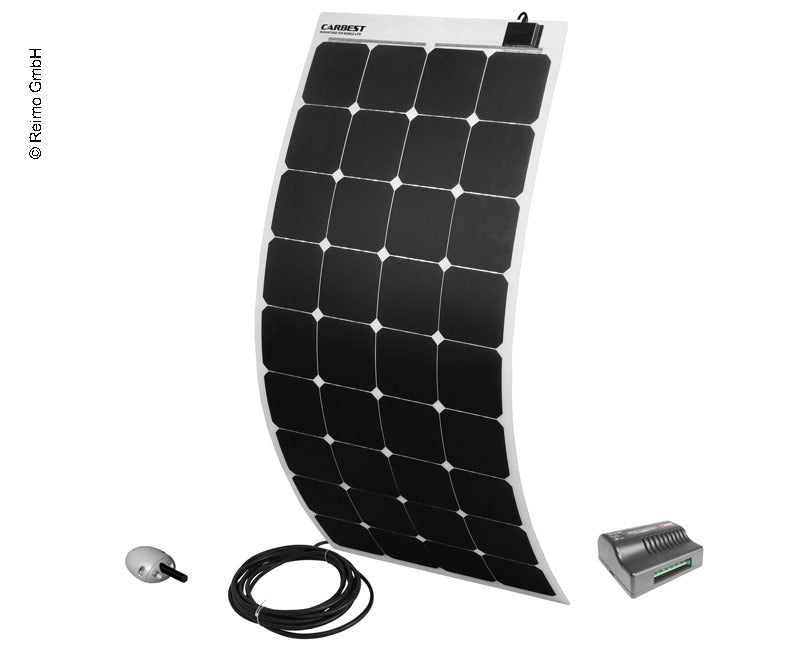 Solarset »Power Panel Flex 130« von Carbest 12V/130W, Quadrat, weiß