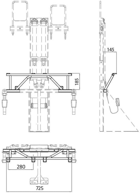 Isofix Halterung universal für 59515 und 59516