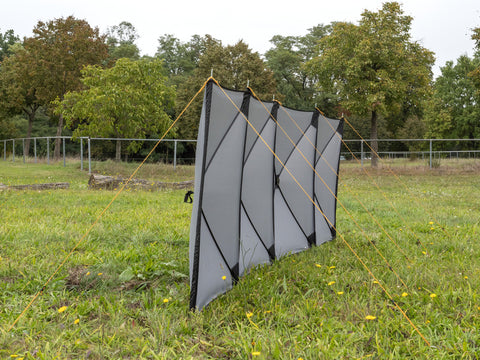 Frangivento Smögen - 500 x 125 cm - Grigio
