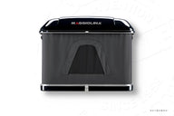 Tente de toit Airlander Plus - Tissu Gris - Coque Noire - Medium X-Long