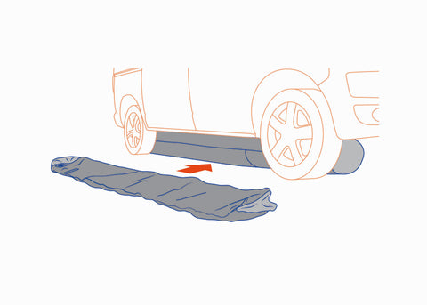 GT Seal Tube 400 - Gonna gonfiabile per pavimento / protezione dal vento