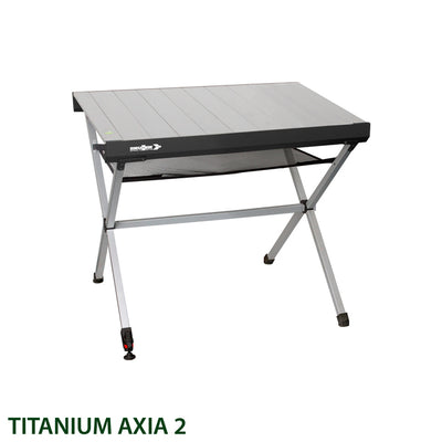 Aluminium-Rolltisch Titanium Axia 2