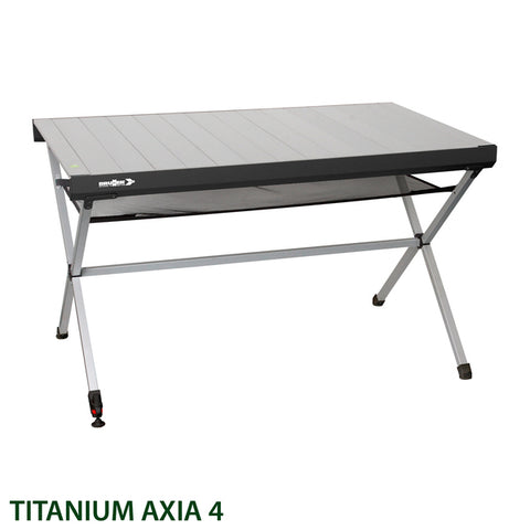 Tavolo mobile in alluminio Titanium Axia 4