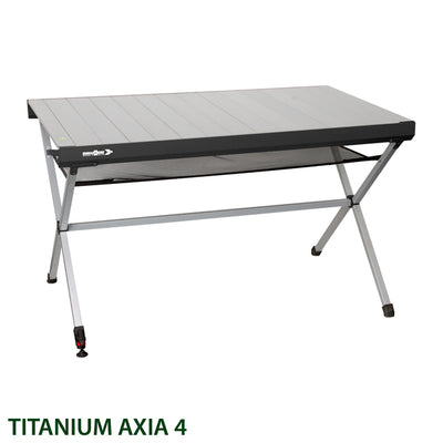 Aluminium-Rolltisch Titanium Axia 4