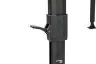 Campingtisch, Bambus, faltbar, Beine schwarz, 100 x 65 cm