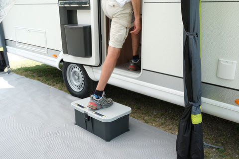 Boxstep Eintrittsstufe