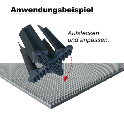 Purvario FLEXXI 100 Flaschen und Glashalter - Anthrazit