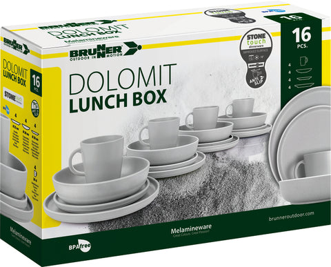 Geschirrset DOLOMIT WHITE