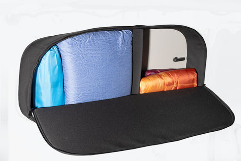 Fenstertaschen für Ford Transit Custom V710 &gt;2023 (ohne Innenverkleidung) hinten links