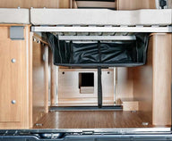 Zoombox 1, Le coffre de rangement sous le lit, Hauteur : 20-38cm, Largeur : 75cm, Profondeur : 110cm