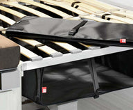 Zoombox 1, Le coffre de rangement sous le lit, Hauteur : 20-38cm, Largeur : 75cm, Profondeur : 110cm