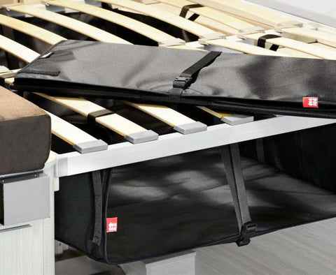 Zoombox 1, il contenitore sotto il letto, altezza: 20-38 cm, larghezza: 75 cm, profondità: 110 cm