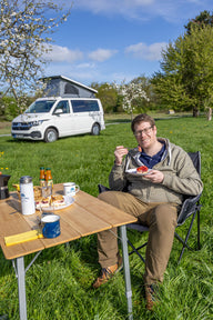 Holiday Travel Faltstuhl Single – komfortabler Campingstuhl
