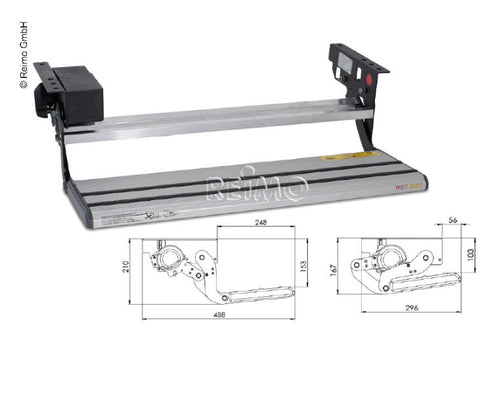 Gradino elettrico serie T 500 mm 12V