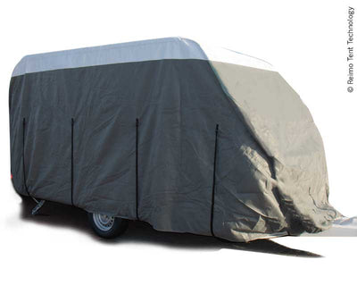 Wohnwagen Schutzhülle PREMIUM, Länge 550-590cm, für Wohnwagen-Breite bis 250cm