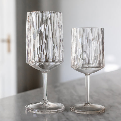 Set di 2 bicchieri da vino 200ml KOZIOL, Superglas, antiscivolo