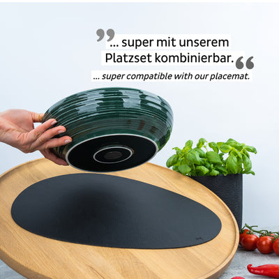 Porzellan Magnet-Food-Bowl - Waldgrün